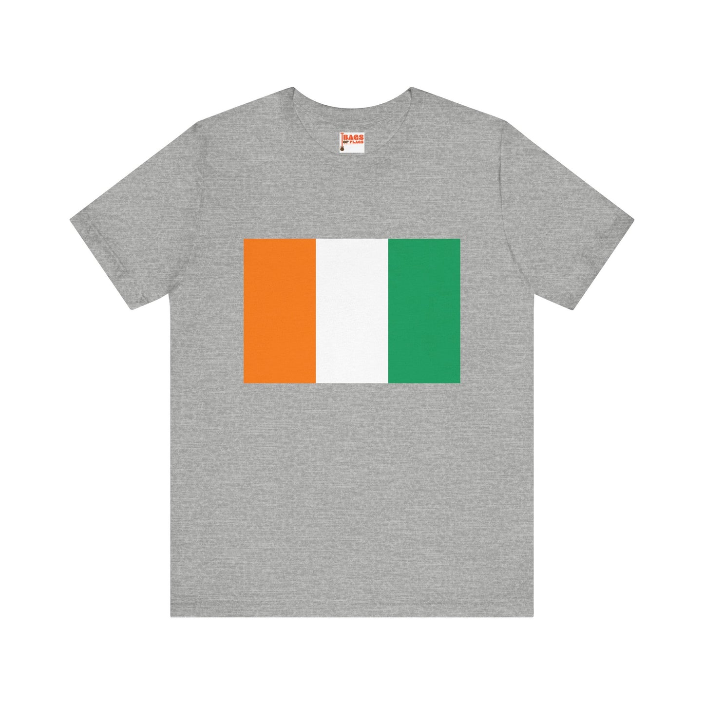 Côte d’Ivoire Flag on T-shirt