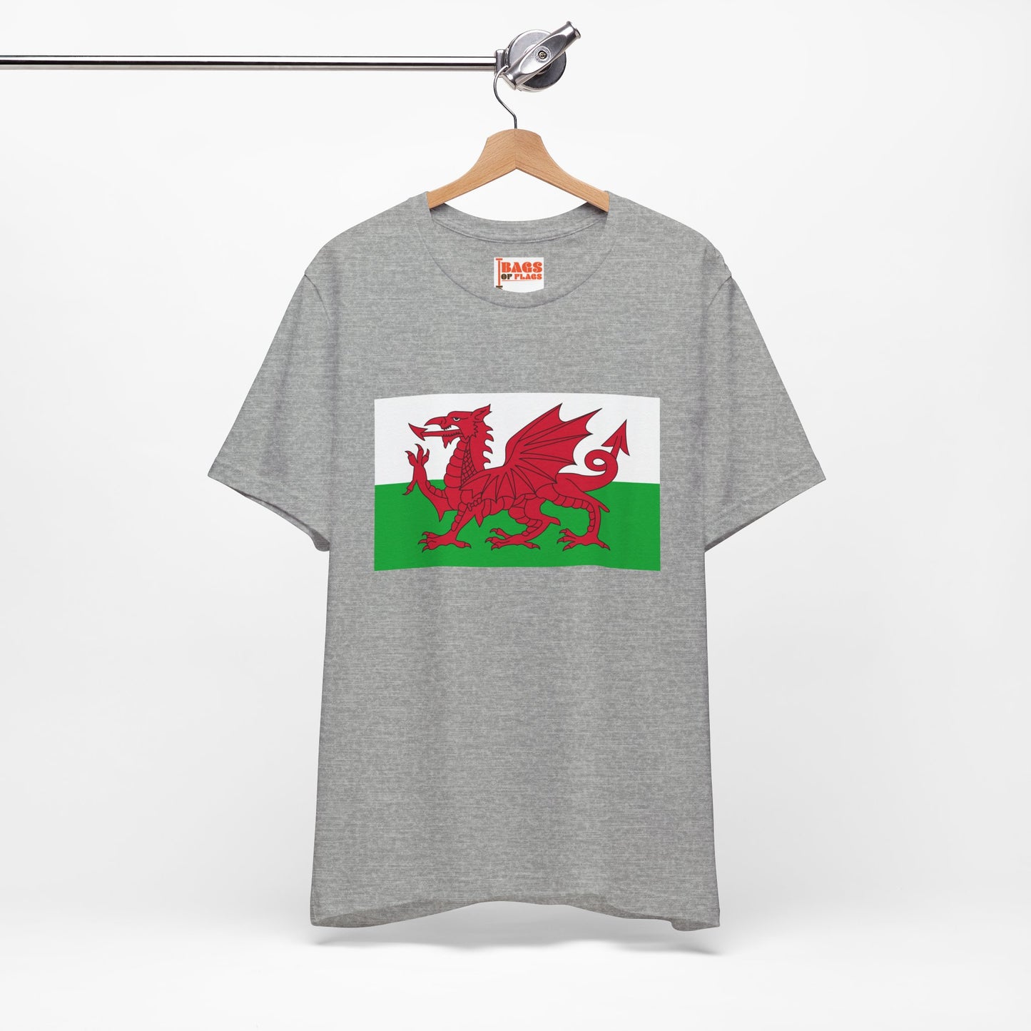 Wales Flag on T-shirt