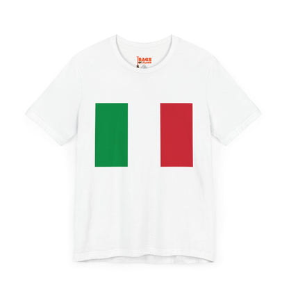 Italy Flag on T-shirt