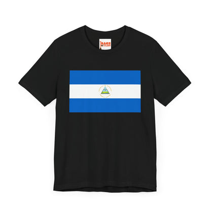 Nicaragua Flag on T-shirt