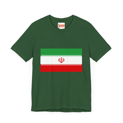 Iran Flag on T-shirt