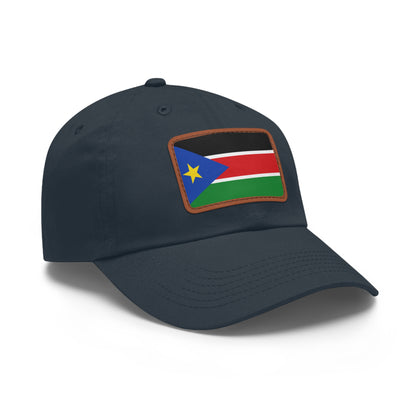 South Sudan Leather Patch Hat