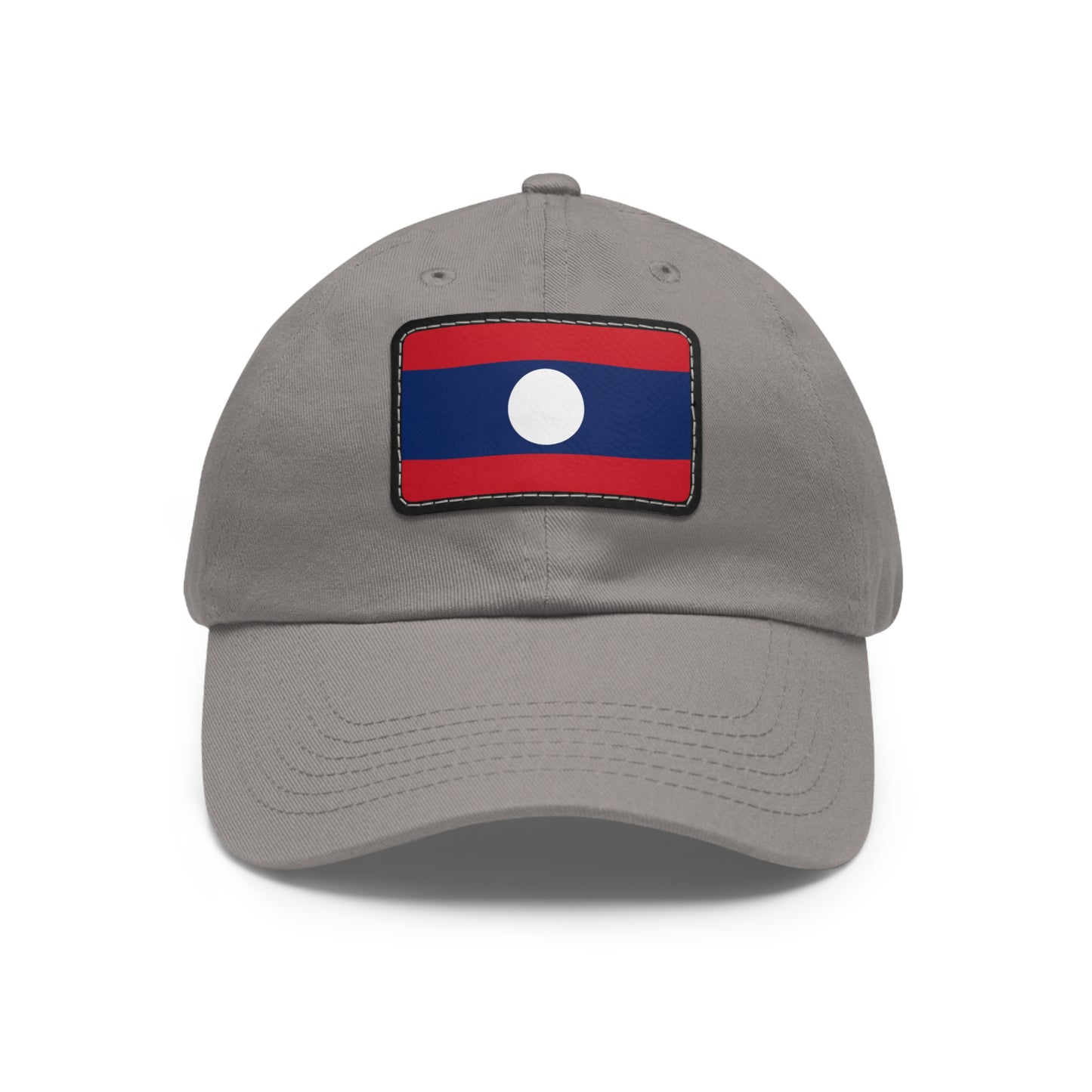 Laos Leather Patch Hat