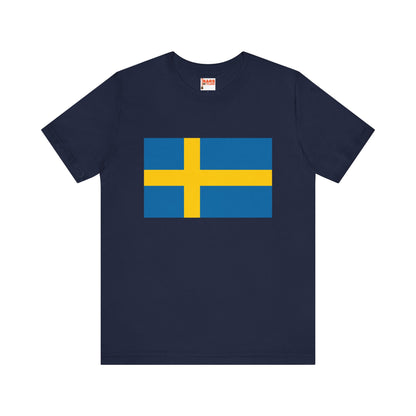 Sweden Flag on T-shirt
