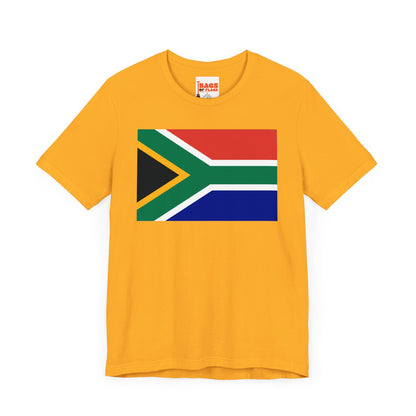 South Africa Flag on T-shirt