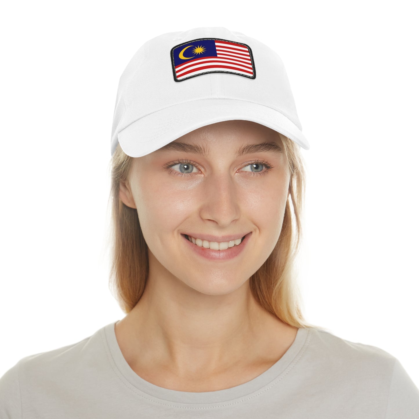 Malaysia Leather Patch Hat