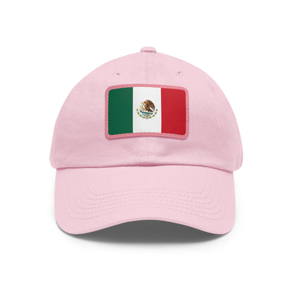 Mexico Leather Patch Hat