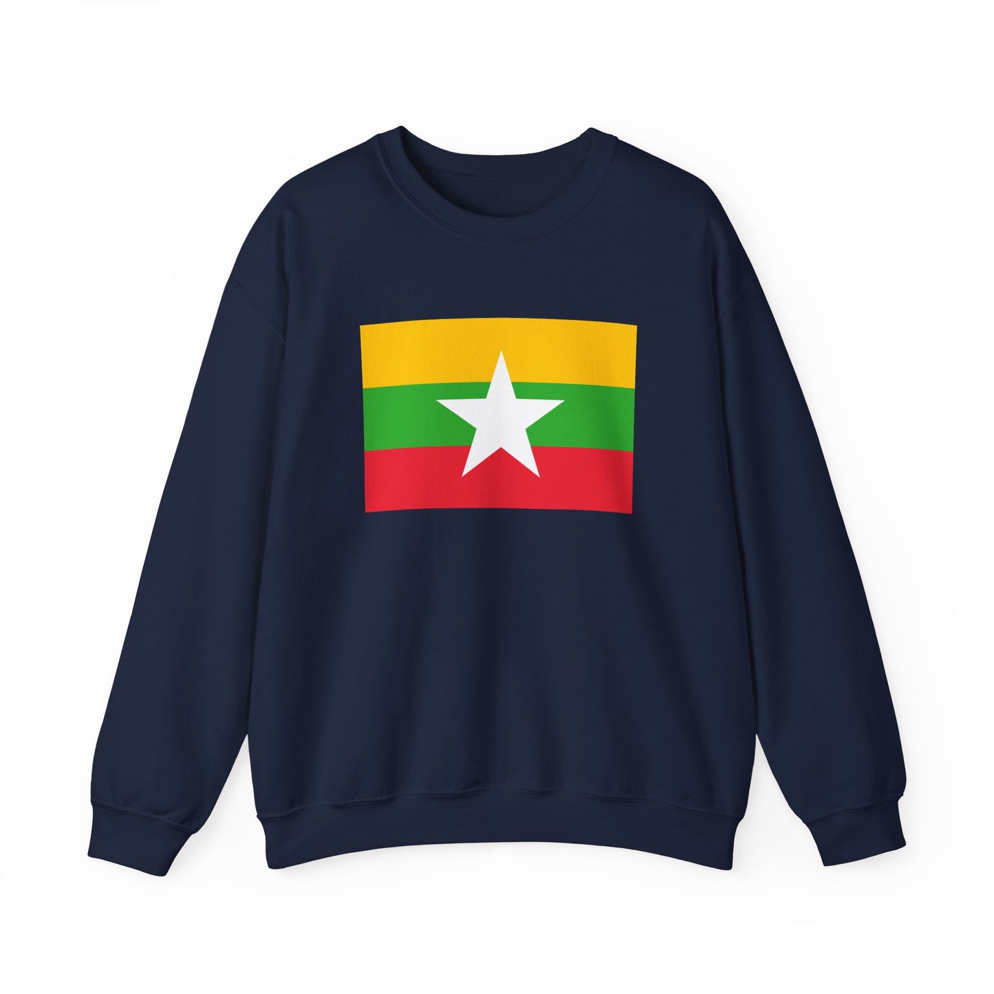 Myanmar Flag Sweatshirt