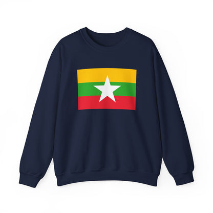 Myanmar Flag Sweatshirt