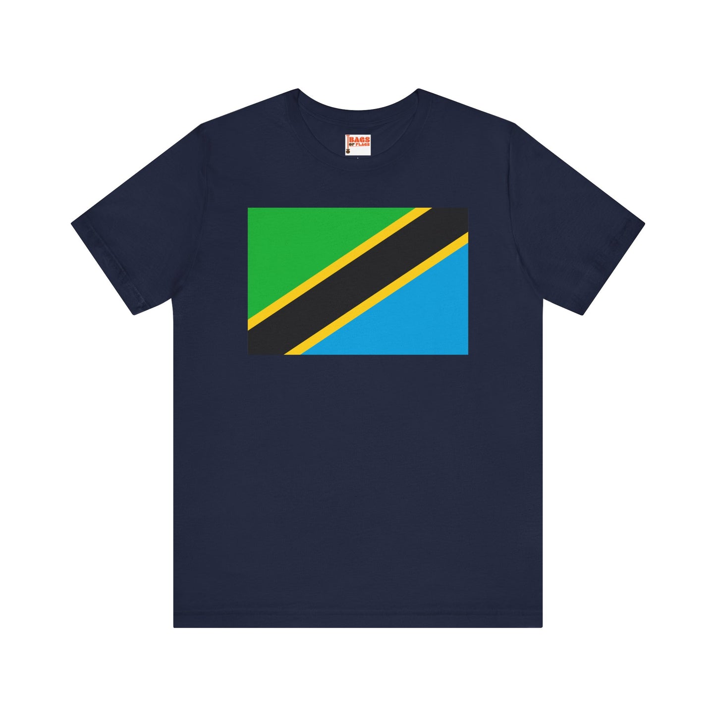 Tanzania Flag on T-shirt
