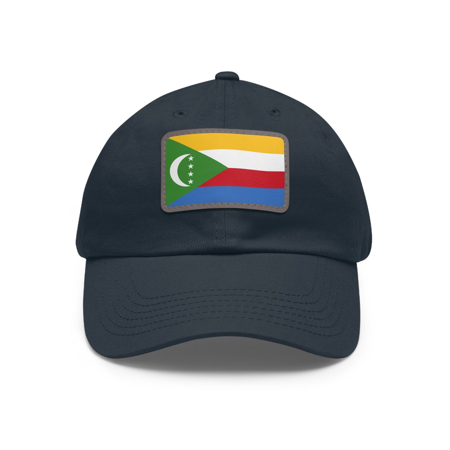 Comoros Leather Patch Hat
