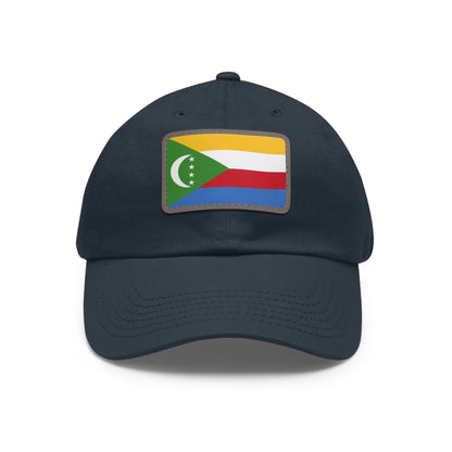 Comoros Leather Patch Hat