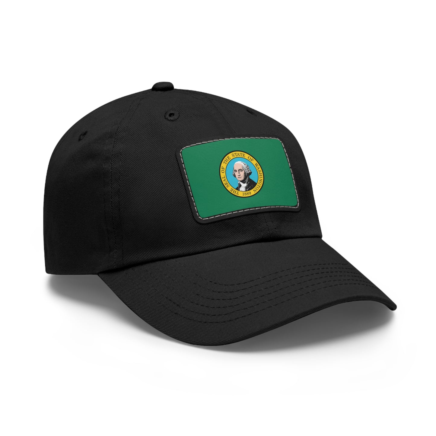 Washington Leather Patch Hat