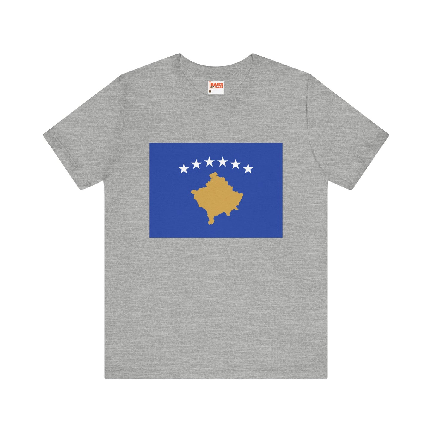 Kosovo Flag on T-shirt
