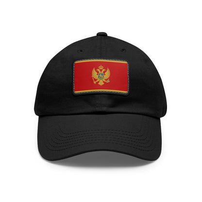 Montenegro Leather Patch Hat