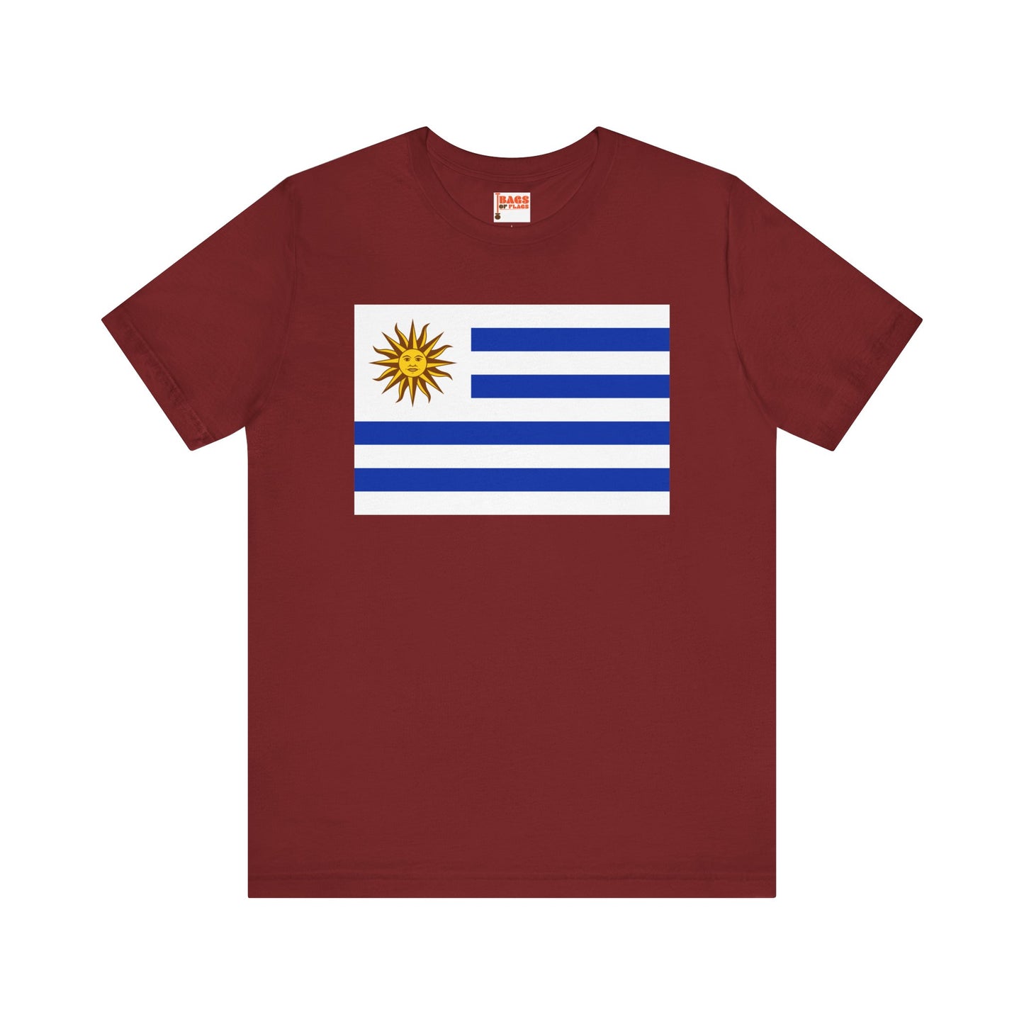 Uruguay Flag on T-shirt