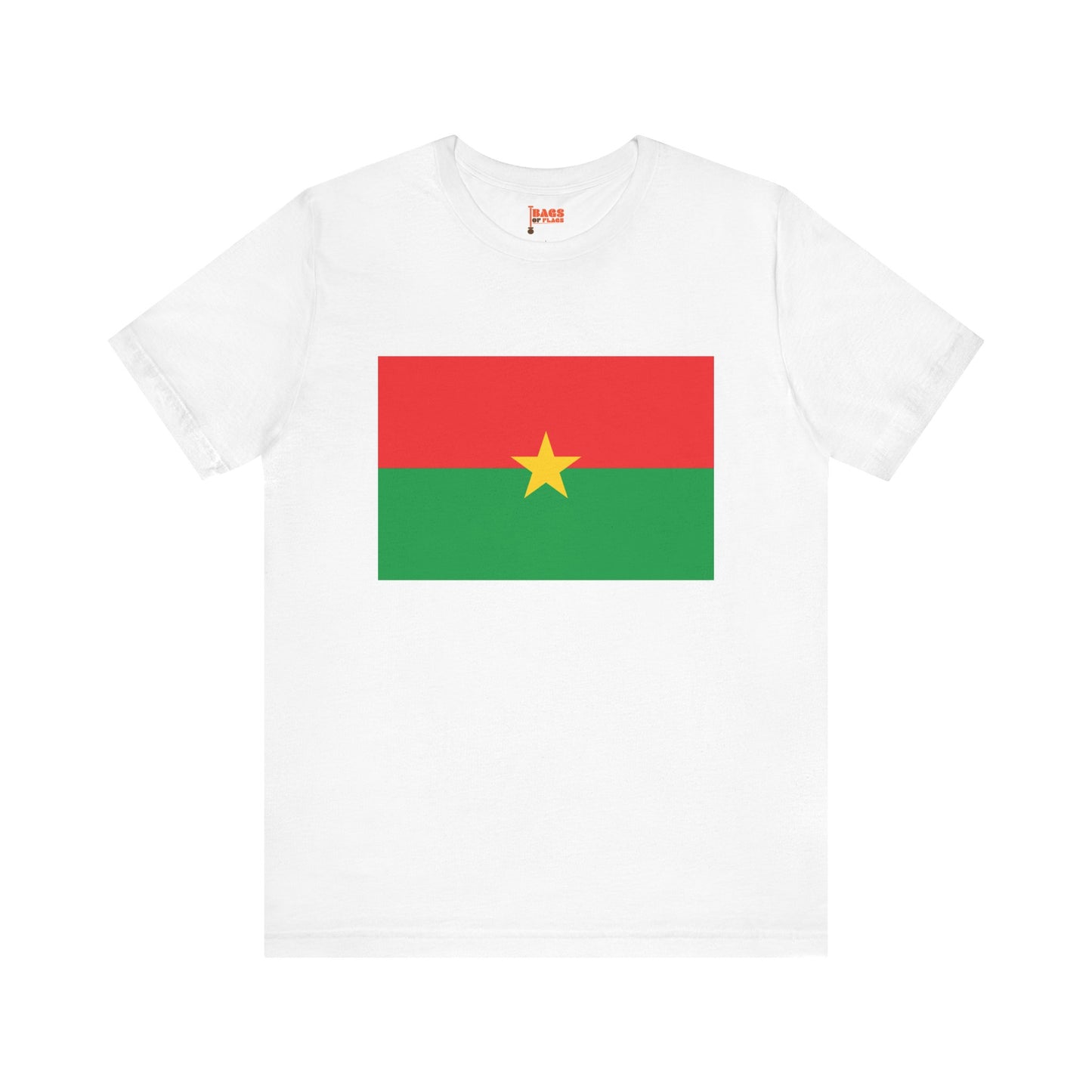Burkina Faso Flag on T-shirt