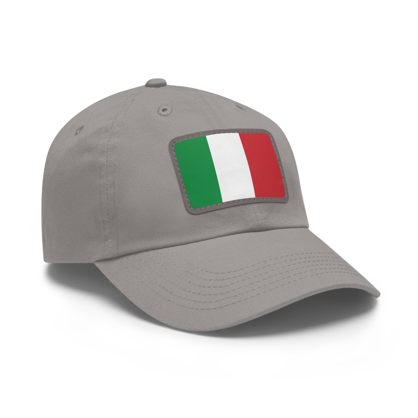 Italy Leather Patch Hat