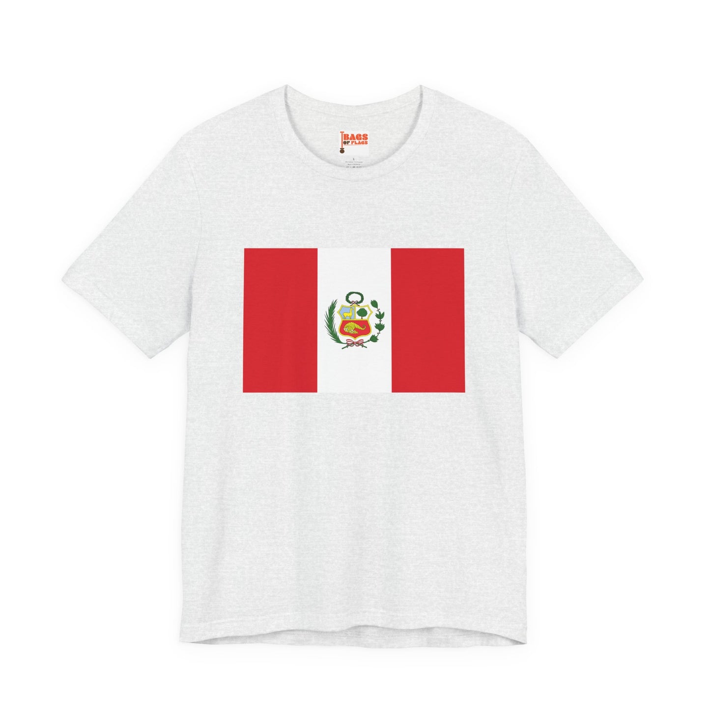 Peru Flag on T-shirt
