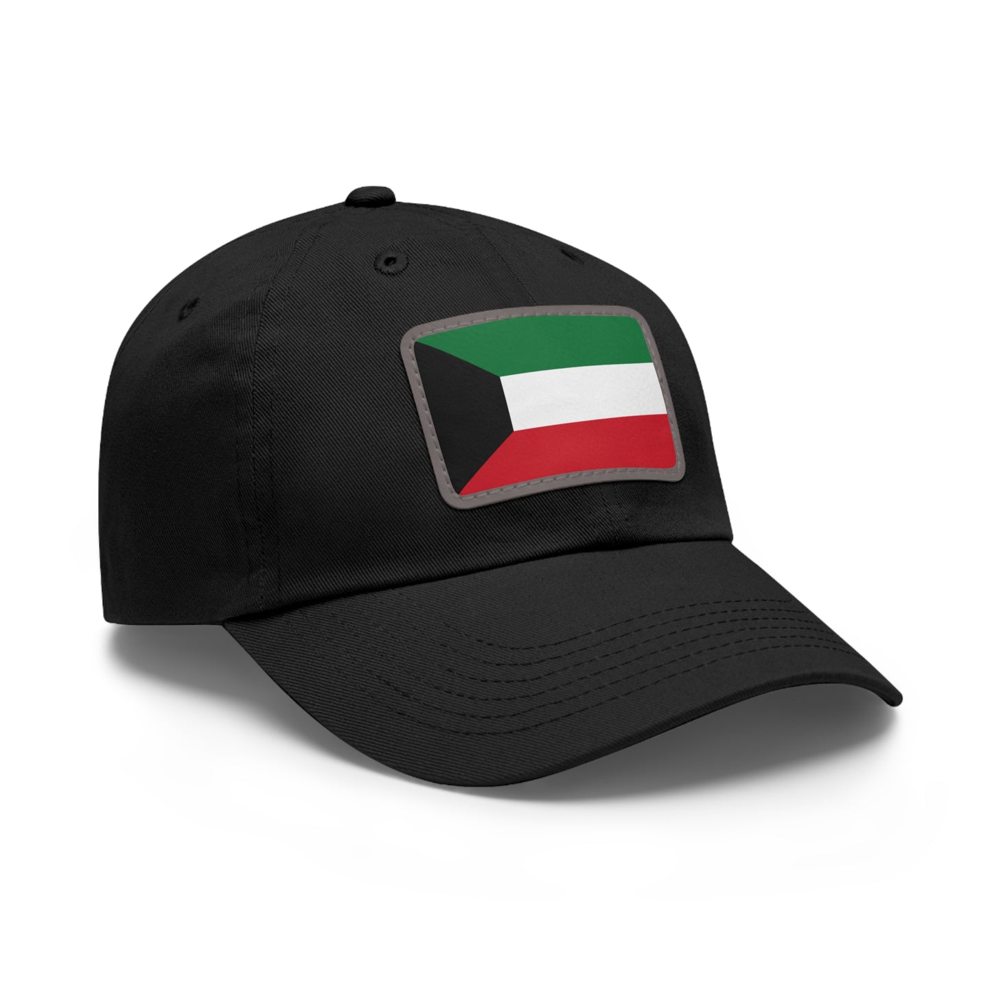 Kuwait Leather Patch Hat