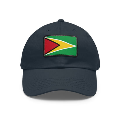 Guyana Leather Patch Hat
