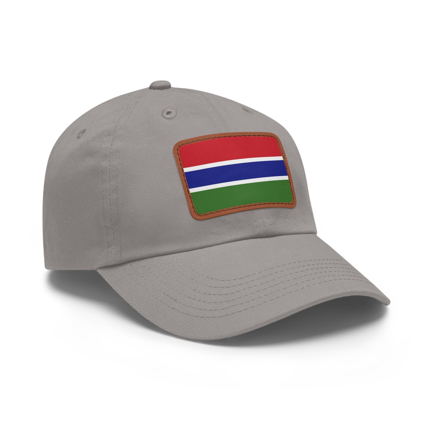 The Gambia Leather Patch Hat