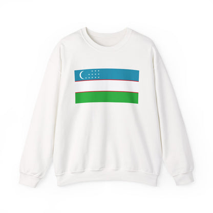 Uzbekistan Flag Sweatshirt