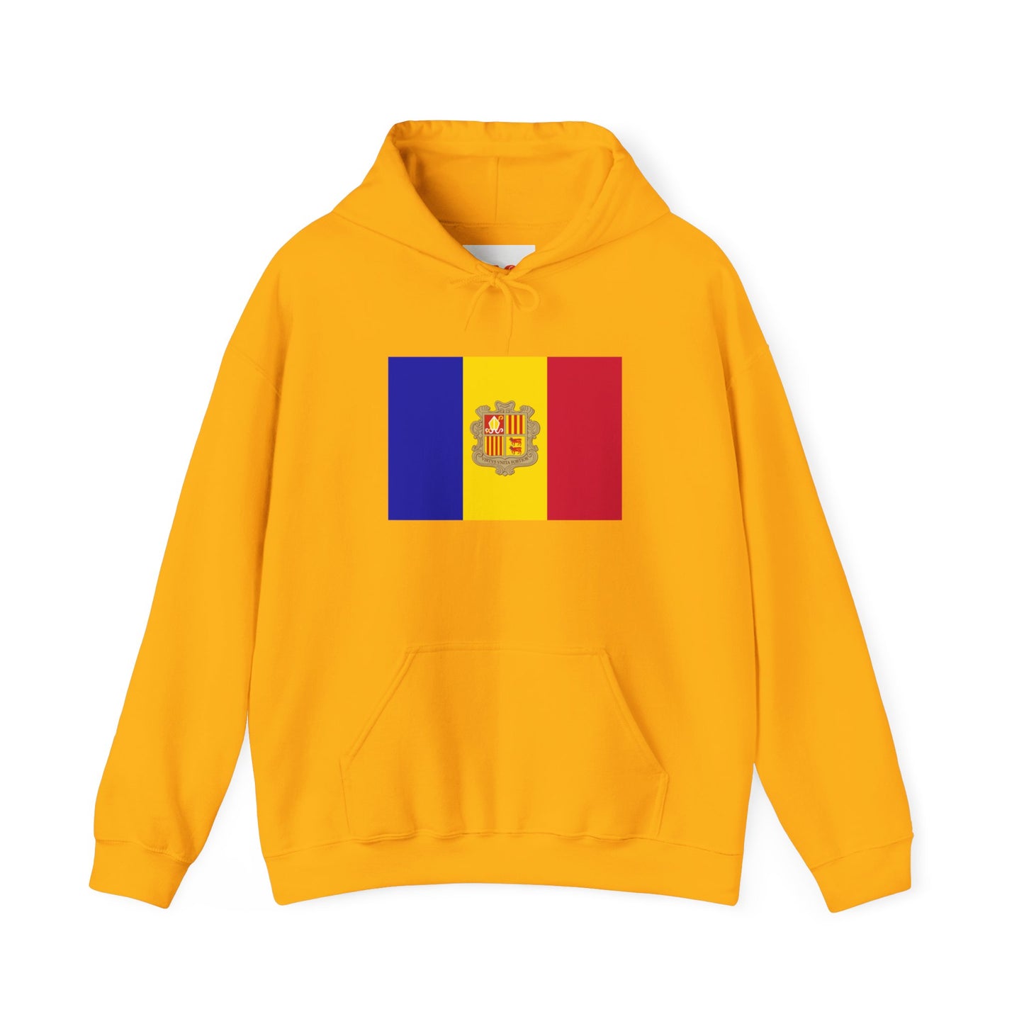 Andorra Flag Hoodies