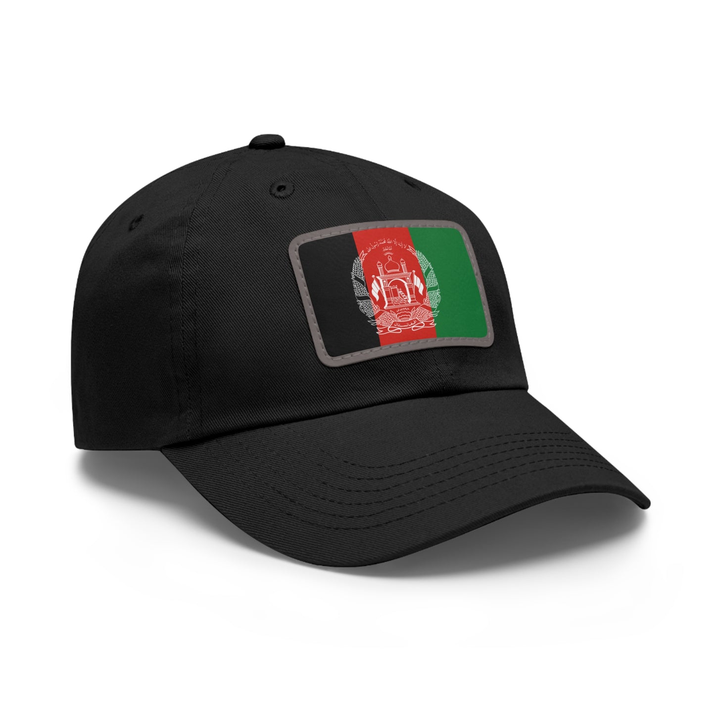 Afghanistan Leather Patch Hat