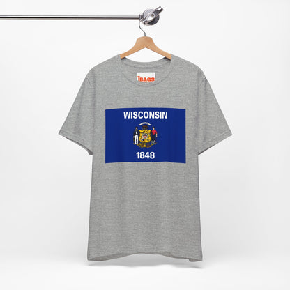 Wisconsin Flag T-shirts