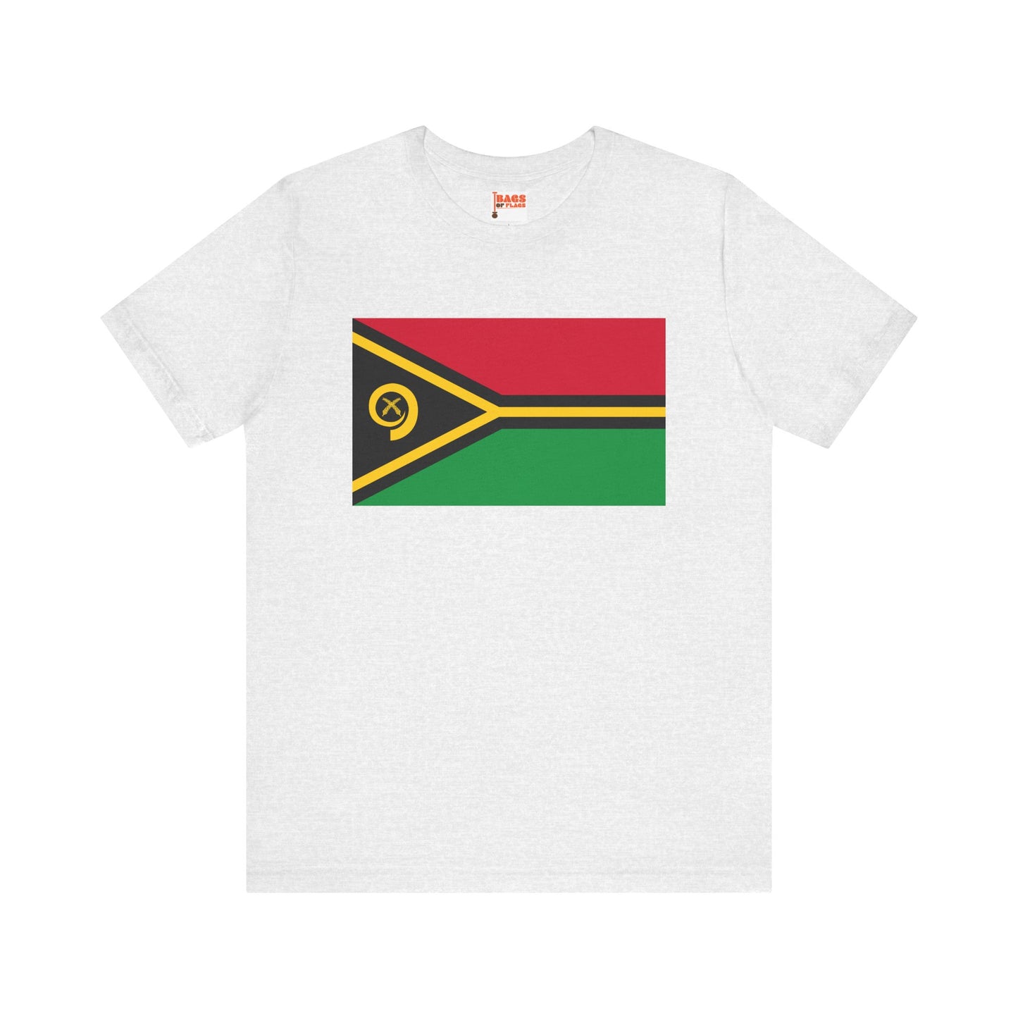 Vanuatu Flag on T-shirt