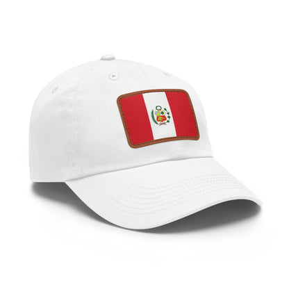 Peru Leather Patch Hat