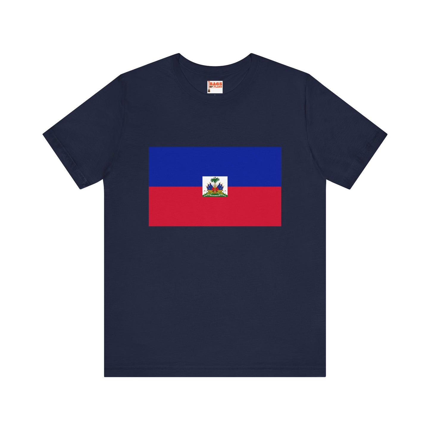 Haiti Flag on T-shirt