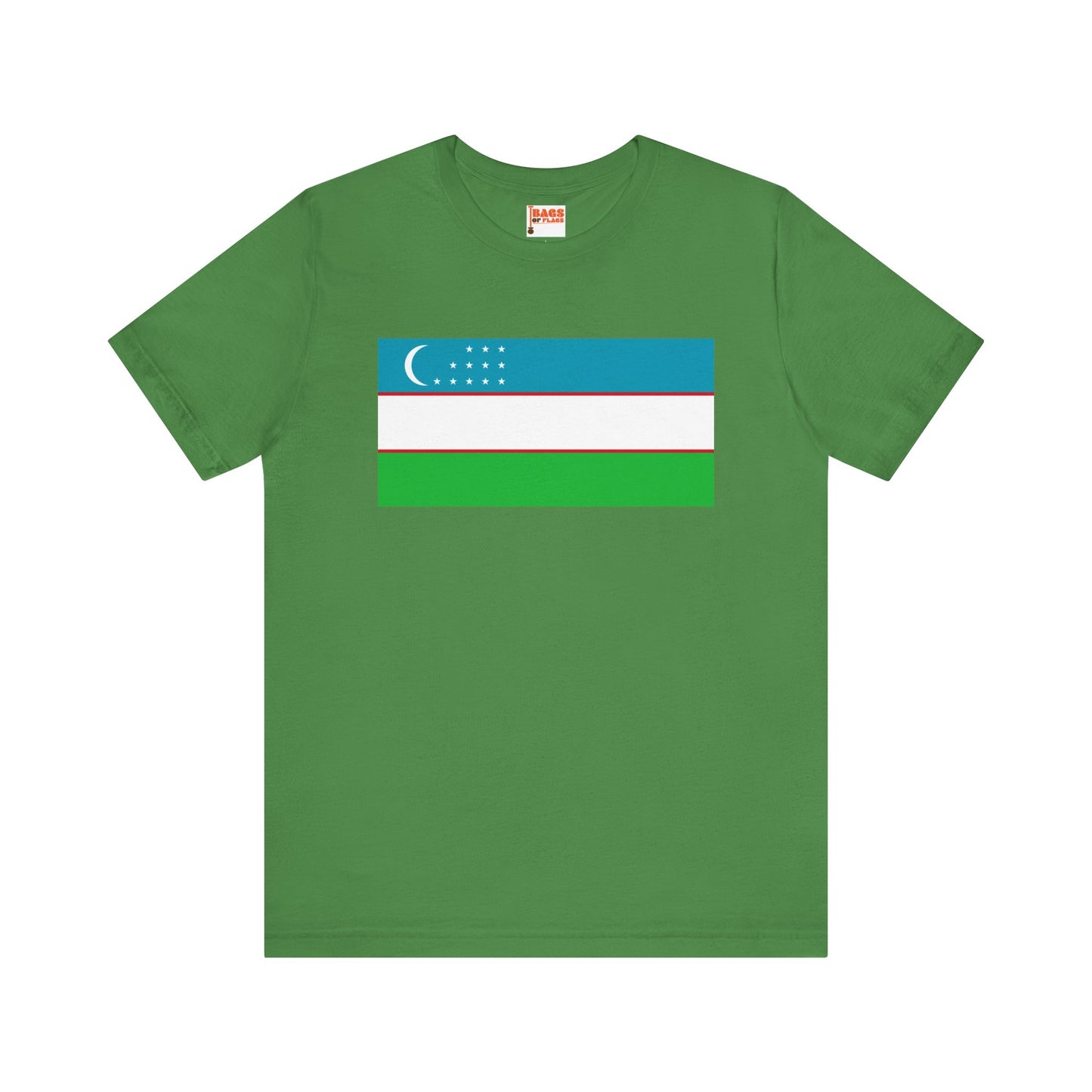 Uzbekistan Flag on T-shirt