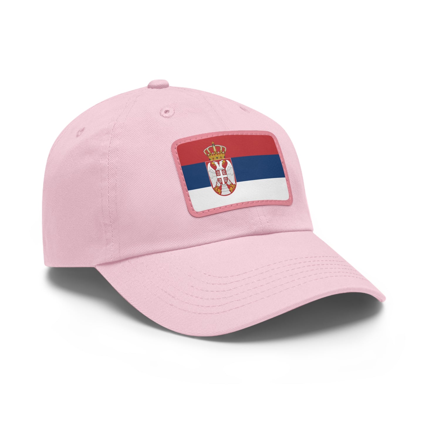 Serbia Leather Patch Hat