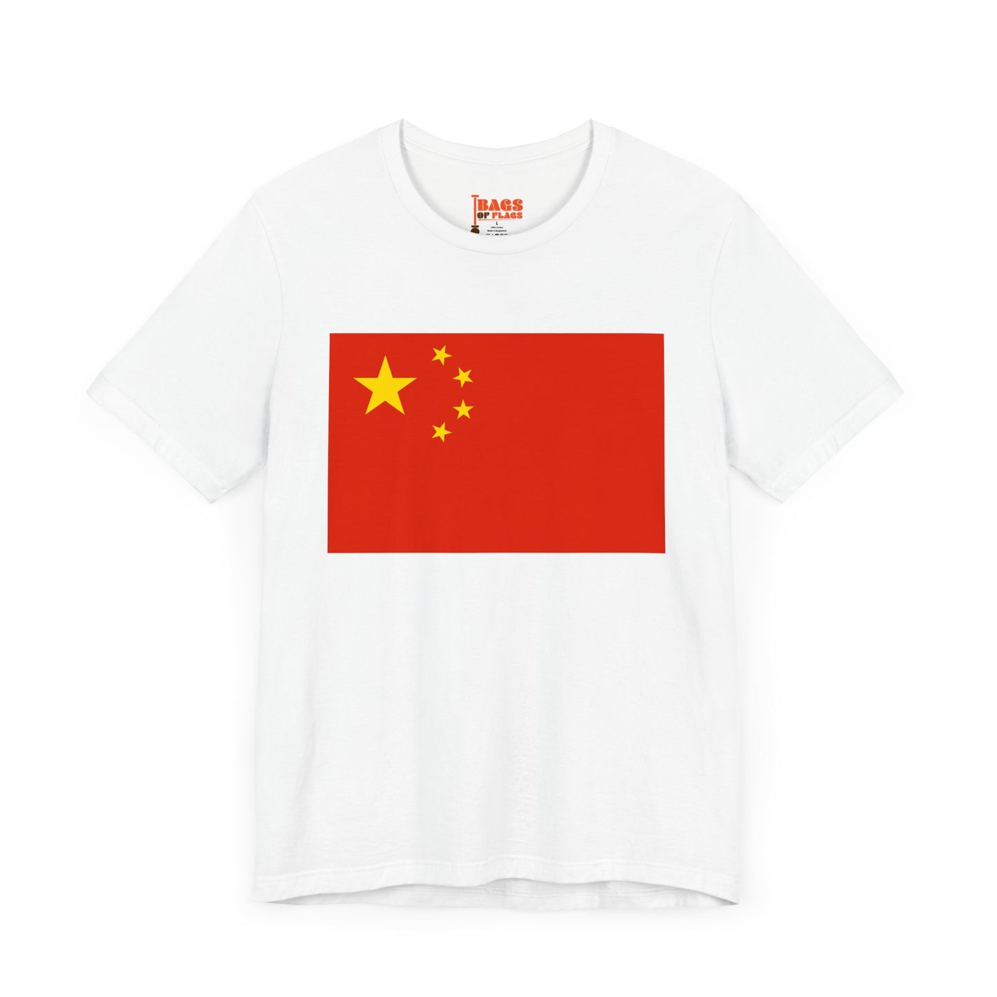 China Flag on T-shirt