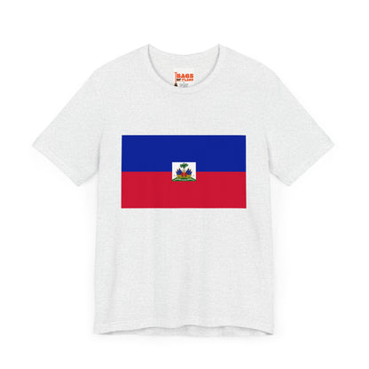 Haiti Flag on T-shirt