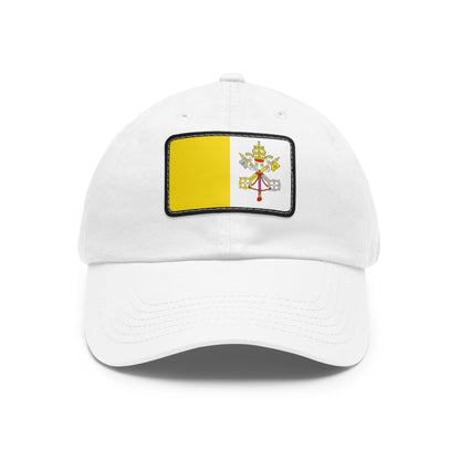 Vatican City Leather Patch Hat