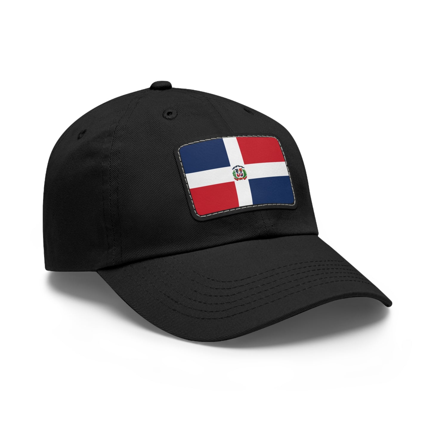 Dominican Republic Leather Patch Hat