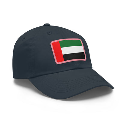 United Arab Emirates Leather Patch Hat