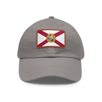 Florida Leather Patch Hat