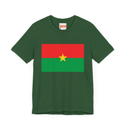 Burkina Faso Flag on T-shirt