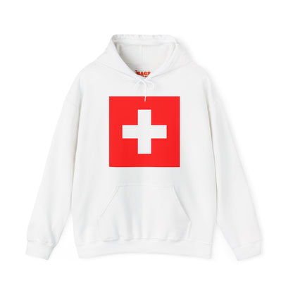 Switzerland Flag on Hoodie
