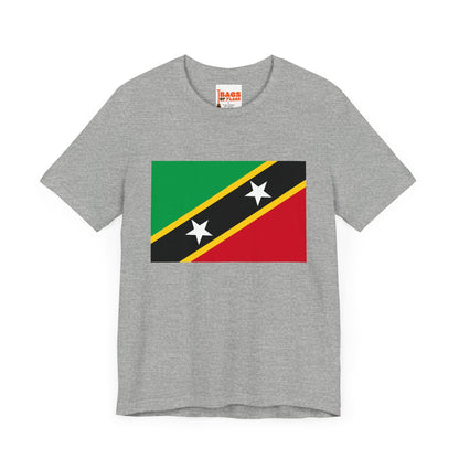 Saint Kitts and Nevis Flag on T-shirt