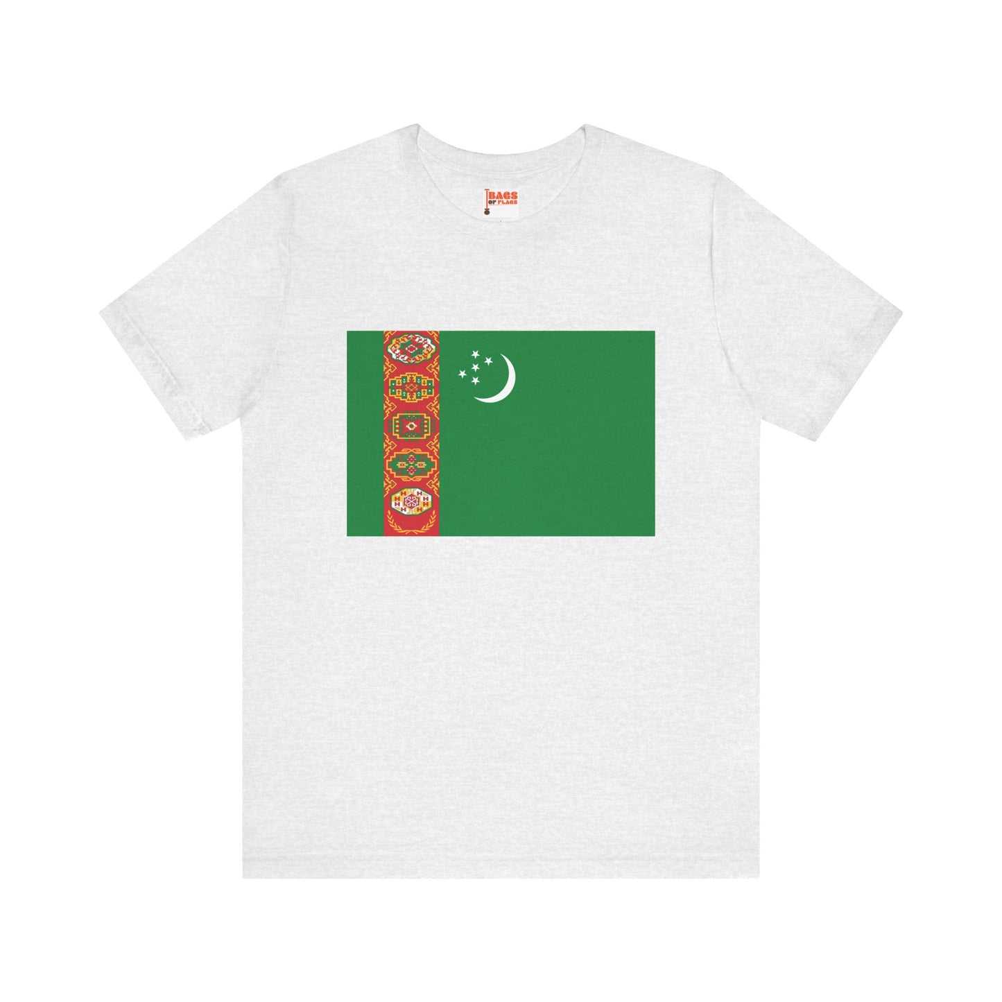 Turkmenistan Flag on T-shirt