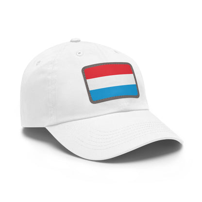 Luxembourg Leather Patch Hat
