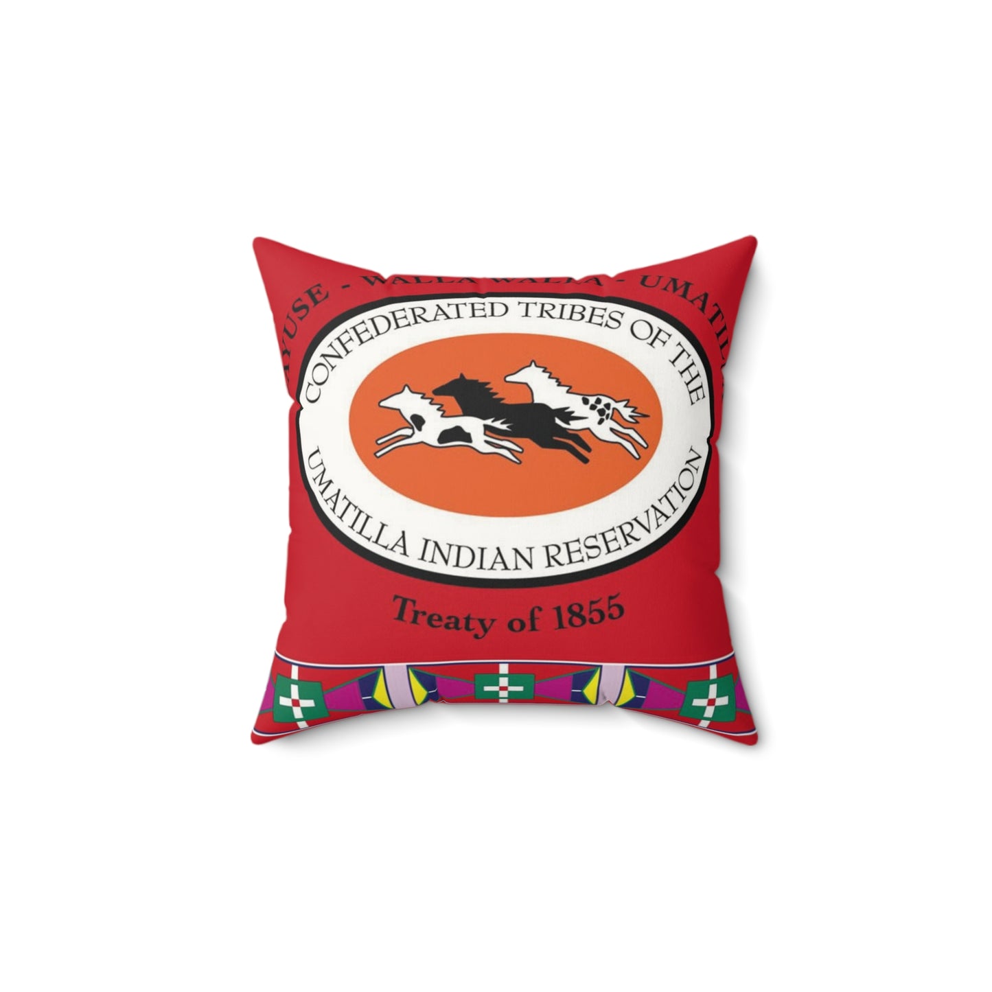 Cayuse People Pillow