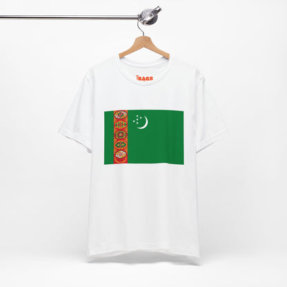 Turkmenistan Flag on T-shirt