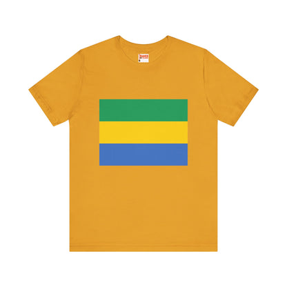 Gabon Flag on T-shirt
