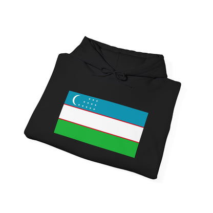 Uzbekistan Flag Hoodies